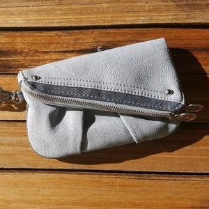 Jennifer Lopez Zipper Wristlet Light Blue